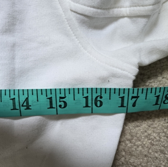 Neon Buddha Off White Sweater Jacket with Oversized Brown Buttons. Size XS - Picture 9 of 10